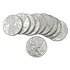 Image 1 : Gem BU 1oz Silver Rounds Lot of 10 [10 Coins]