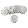Image 1 : Gem BU 1oz Silver Rounds Lot of 10 [10 Coins]