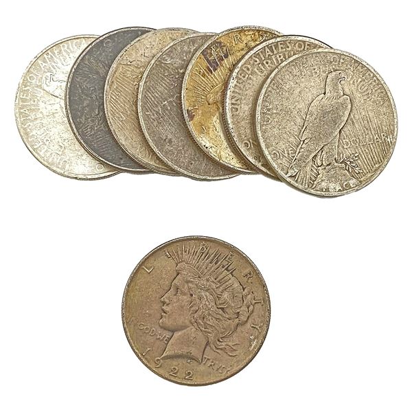 1922-1924 [9] Silver Peace Dollar