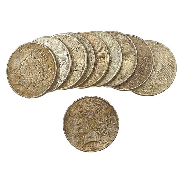 1922-1924 [10] Silver Peace Dollar