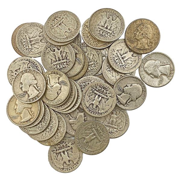 1935-1939 [40] Washington Quarters