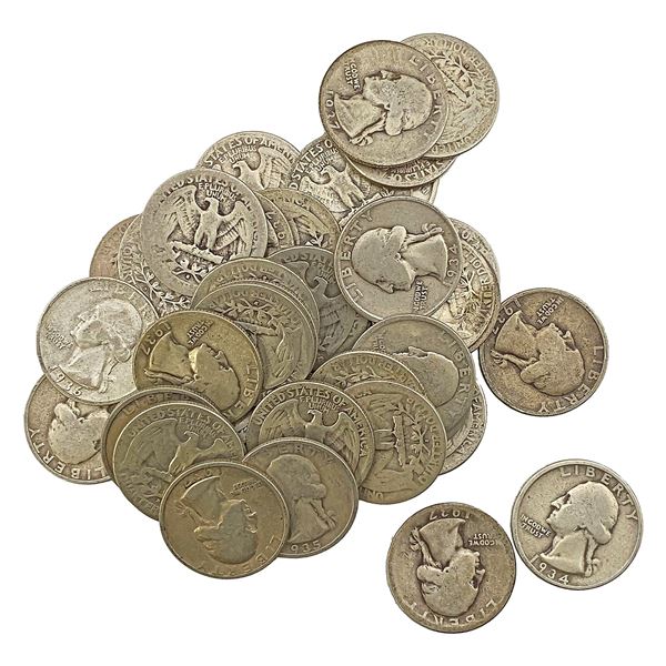 1935-1939 [40] Washington Quarters