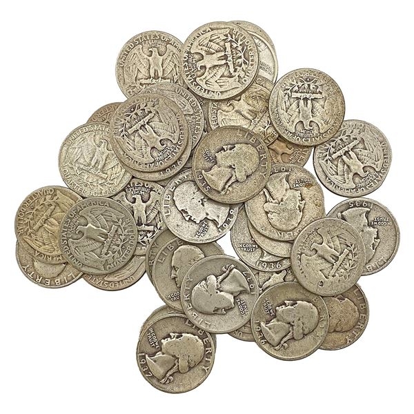 1932-1937 [40] Washington Quarters