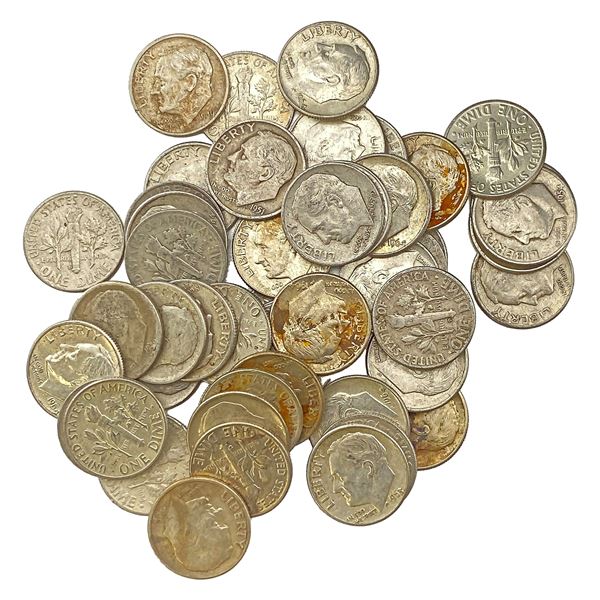 1947-1964 [50] 90% Silver Dimes