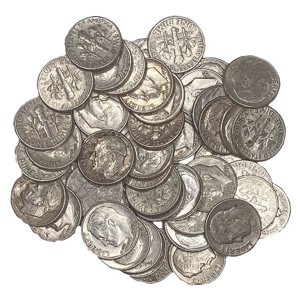1947-1964 [50] 90% Silver Dimes