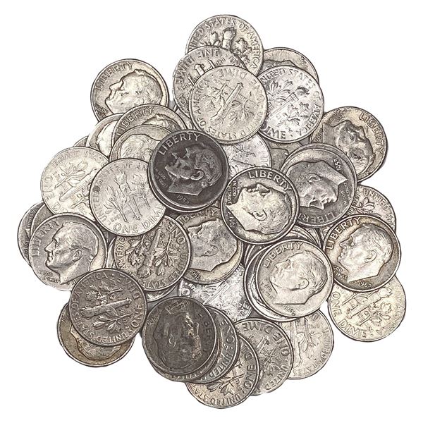 1947-1964 [50] 90% Silver Dimes