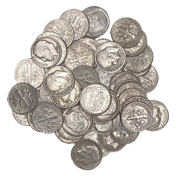 1947-1964 [50] 90% Silver Dimes