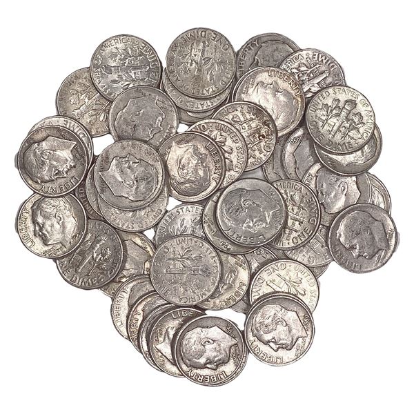 1947-1964 [50] 90% Silver Dimes