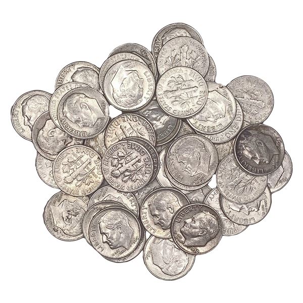 1947-1964 [50] 90% Silver Dimes