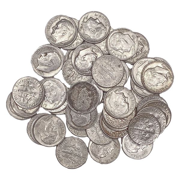 1947-1964 [50] 90% Silver Dimes