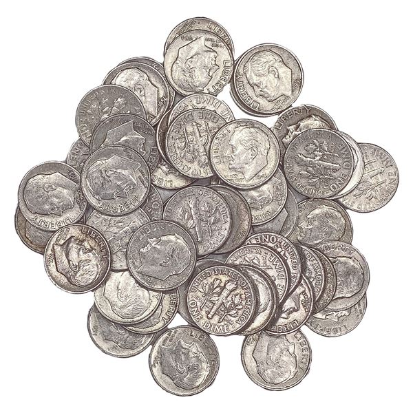 1947-1964 [50] 90% Silver Dimes