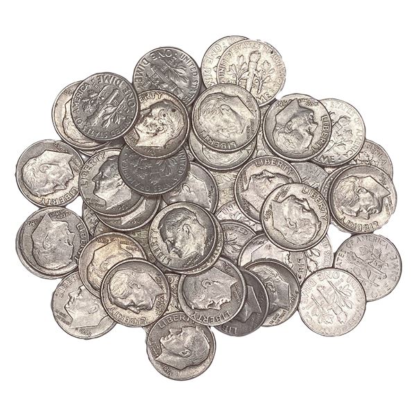 1947-1964 [50] 90% Silver Dimes