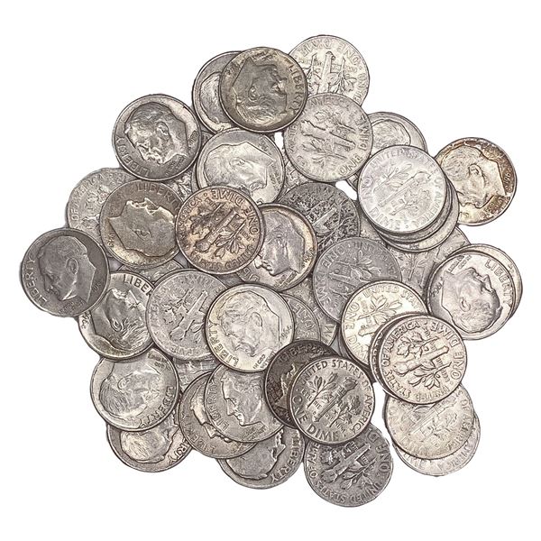 1947-1964 [50] 90% Silver Dimes