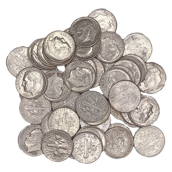 1947-1964 [50] 90% Silver Dimes