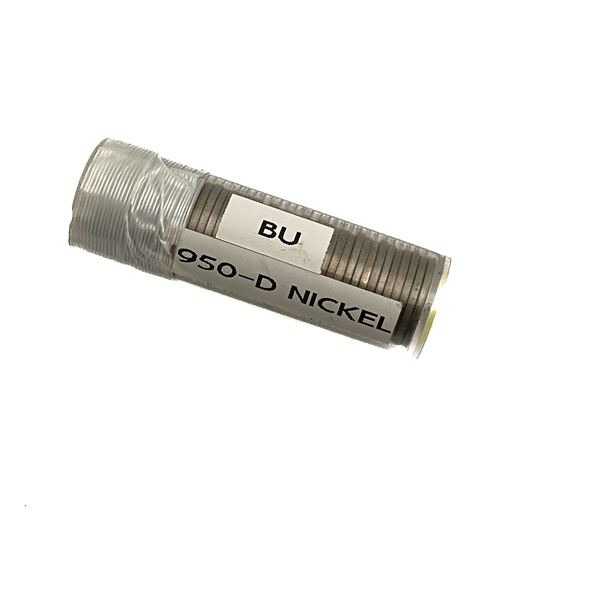 [40 Coins] 1950-D BU Roll of Jefferson Nickels