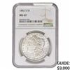 Image 1 : 1882-S Morgan Silver Dollar NGC MS67