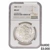 Image 1 : 1881-S Morgan Silver Dollar NGC MS67
