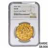 Image 1 : 1874 $20 Gold Double Eagle NGC AU58