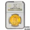 Image 1 : 1924 $20 Gold Double Eagle NGC MS65