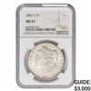 Image 1 : 1881-S Morgan Silver Dollar NGC MS67