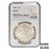 Image 1 : 1881-S Morgan Silver Dollar NGC MS67