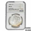 Image 1 : 1881-S Morgan Silver Dollar NGC MS67