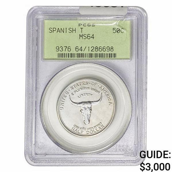 1935 Spanish Trail Half Dollar PCGS MS64