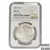 Image 1 : 1881-S Morgan Silver Dollar NGC MS67