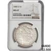 Image 1 : 1880-S Morgan Silver Dollar NGC MS67