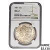 Image 1 : 1881-S Morgan Silver Dollar NGC MS67
