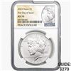 Image 1 : 2023 Silver Peace Dollar NGC MS70 First Day Issue