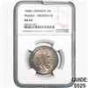 1888A Germany 2M Friedrich III Prussia NGC MS64