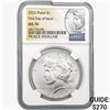 Image 1 : 2023 Silver Peace Dollar NGC MS63 First Day Issue