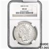 Image 1 : 1883-CC Morgan Silver Dollar NGC MS64