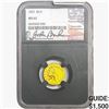 Image 1 : 1927 $2.50 Gold Quarter Eagle NGC MS62