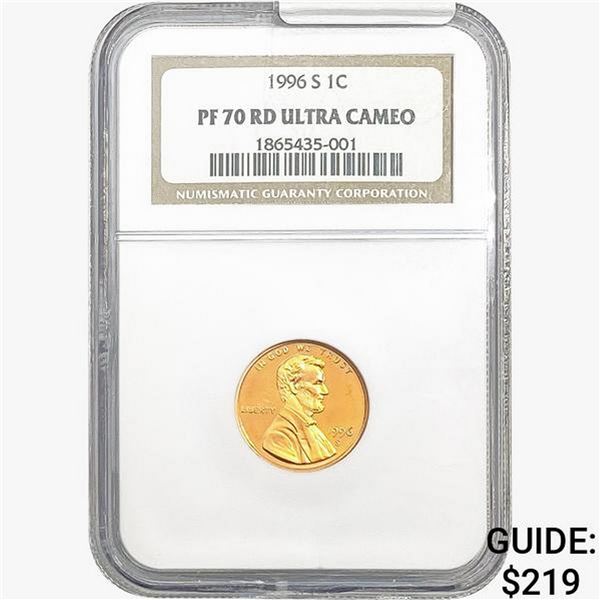 1996-S Lincoln Memorial Cent NGC PF70 RD UC