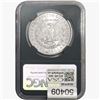 Image 2 : 1887 Morgan Silver Dollar NGC MS63 Bag Fragment
