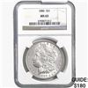 Image 1 : 1886 Morgan Silver Dollar NGC MS63