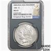 Image 1 : 1886 Morgan Silver Dollar NGC MS63 Bag Fragment