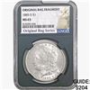 Image 1 : 1885-O Morgan Silver Dollar NGC MS63 Bag Fragment