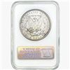 Image 2 : 1887 Morgan Silver Dollar NGC MS60 Sample