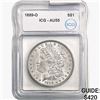1889-O Morgan Silver Dollar ICG AU55