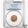 Image 1 : 1972 Lincoln Memorial Cent PCGS MS63 RB DDO FS103