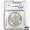 Image 1 : 1885-O Morgan Silver Dollar ICG MS62