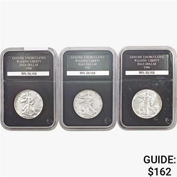 [3]1940-1946 Walking Liberty Half Dollar