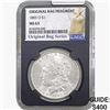 Image 1 : 1883-O Morgan Silver Dollar NGC MS63 Bag Fragment