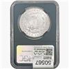 Image 2 : 1885-O Morgan Silver Dollar NGC MS63 Bag Fragment