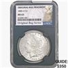Image 1 : 1885-O Morgan Silver Dollar NGC MS63 Bag Fragment