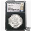 Image 1 : 1885-O Morgan Silver Dollar NGC MS63 Bag Fragment