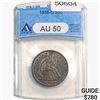 1858-O Seated Liberty Half Dollar ANACS AU50